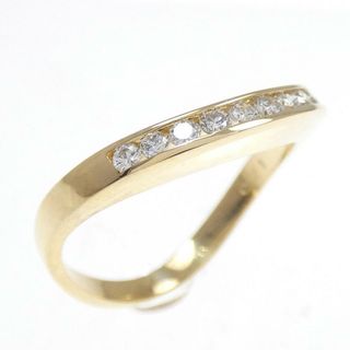 K18YG ダイヤモンド リング 0.21CT(リング(指輪))