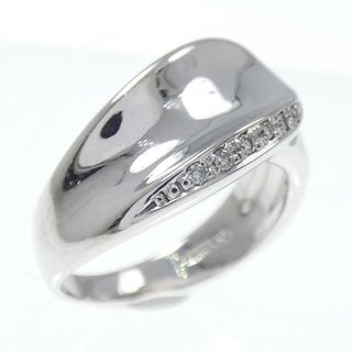 K18WG ダイヤモンド リング 0.04CT(リング(指輪))