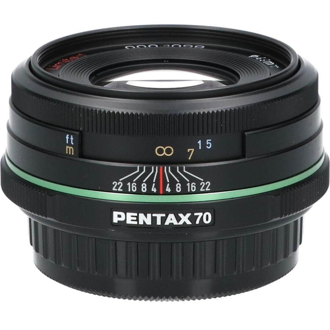 ＰＥＮＴＡＸ　ＤＡ７０ｍｍ　Ｆ２．４ＬＩＭＩＴＥＤ　ＢＬＡＣＫ