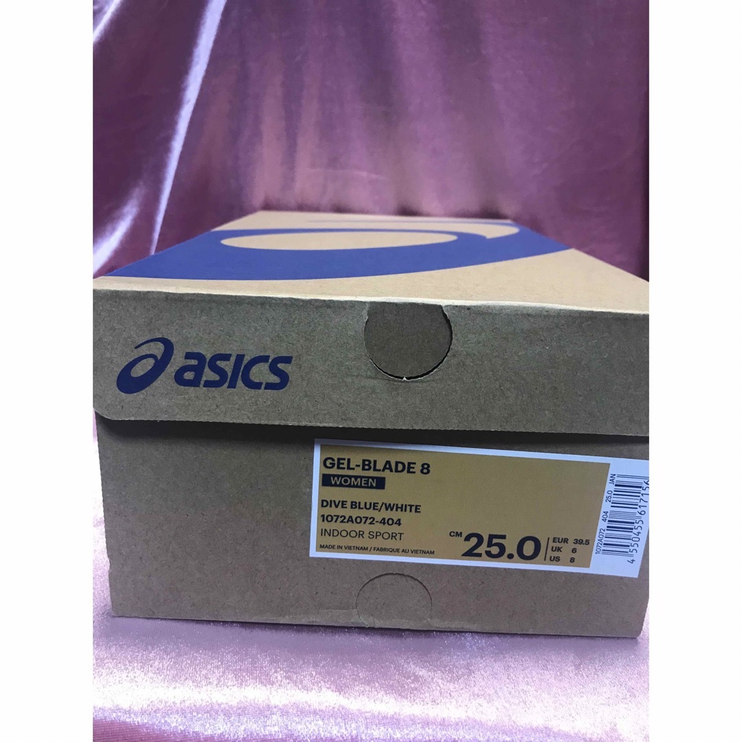 asics(アシックス)のバドミントン アシックス シューズ 1072A072 Ｄブルー25.0cm スポーツ/アウトドアのスポーツ/アウトドア その他(バドミントン)の商品写真