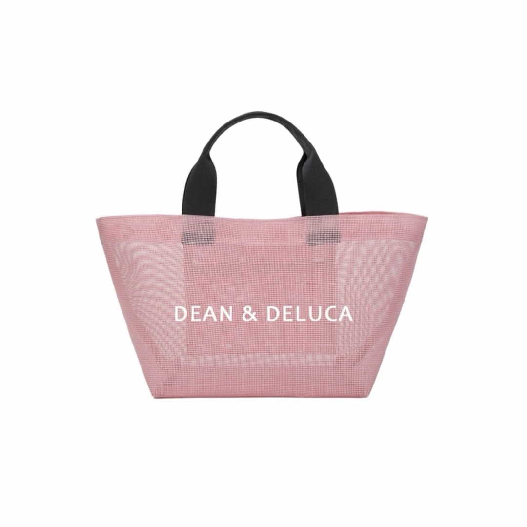 DEAN & DELUCA(ディーンアンドデルーカ)のDEAN&DELUCA ディーンアンドデルーカ　トートバッグ　メッシュ　ピンクS レディースのバッグ(トートバッグ)の商品写真