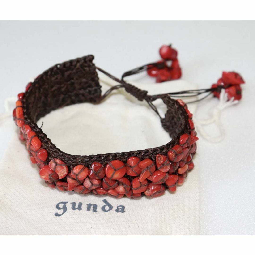 gunda (ガンダ)の新品 本物 gunda ガンダ ブレスレット 1126 メンズのアクセサリー(ブレスレット)の商品写真