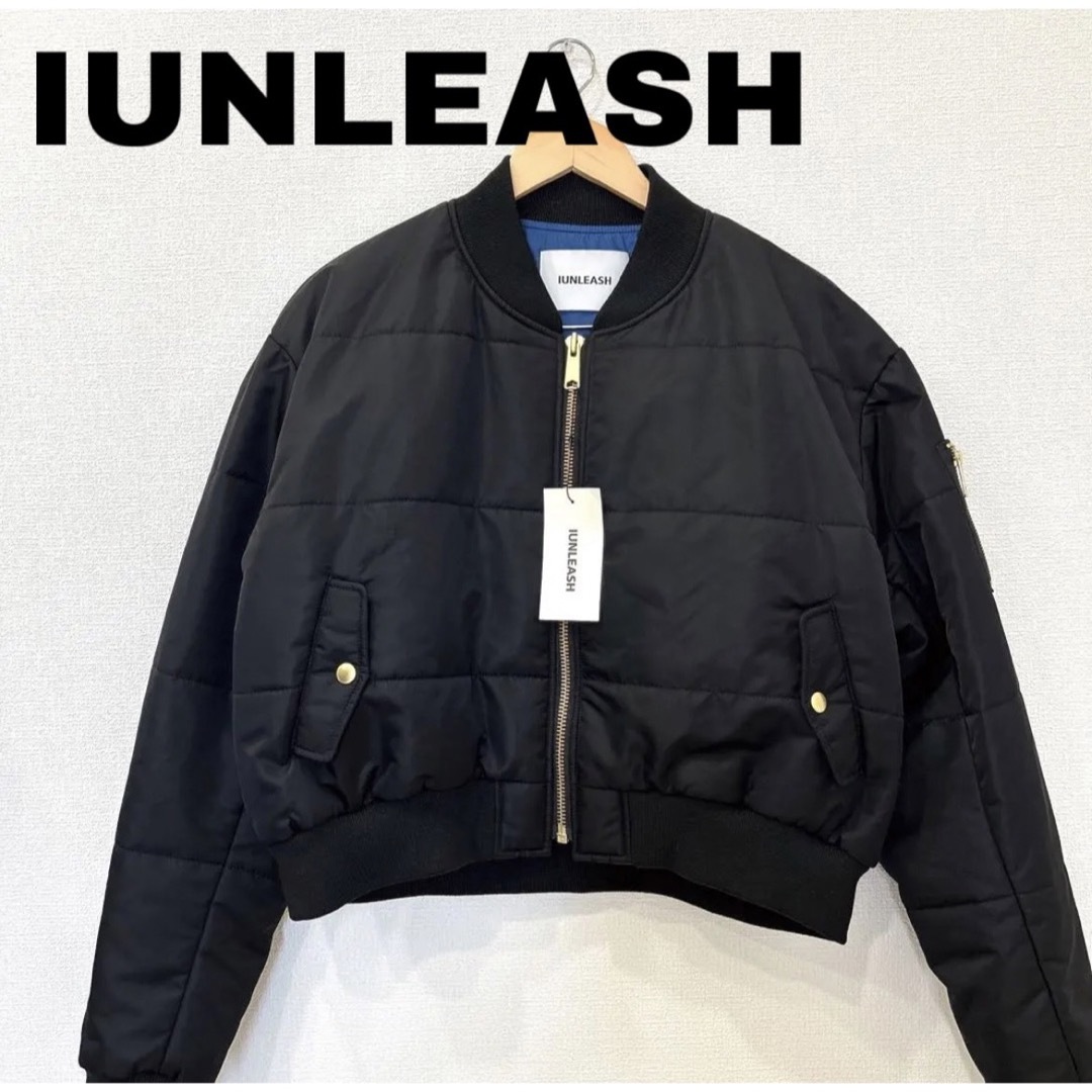 新品・未使用IUNLEASH VOLUME BOMBER JACKET ブラック