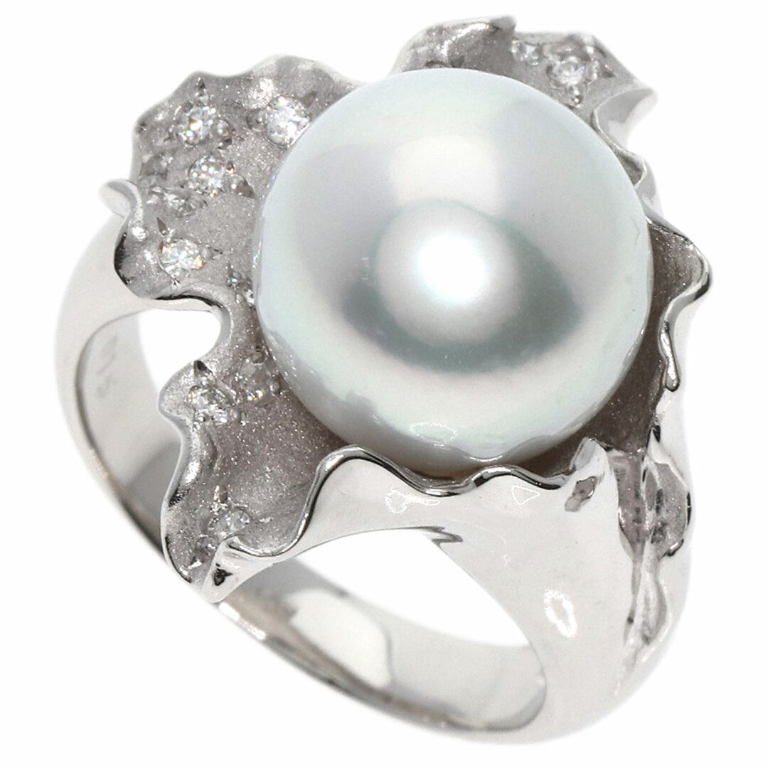 SELECT JEWELRY パール 真珠 ダイヤモンド リング・指輪 PT900 レディース