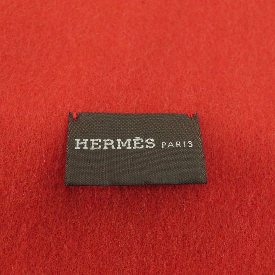Hermes(エルメス)のHERMES ロゴ マフラー カシミヤ レディース レディースのファッション小物(マフラー/ショール)の商品写真