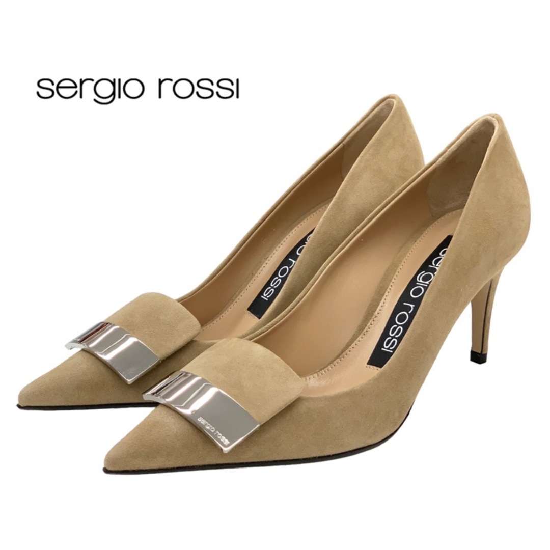 sergio rossi パンプス　ベージュ