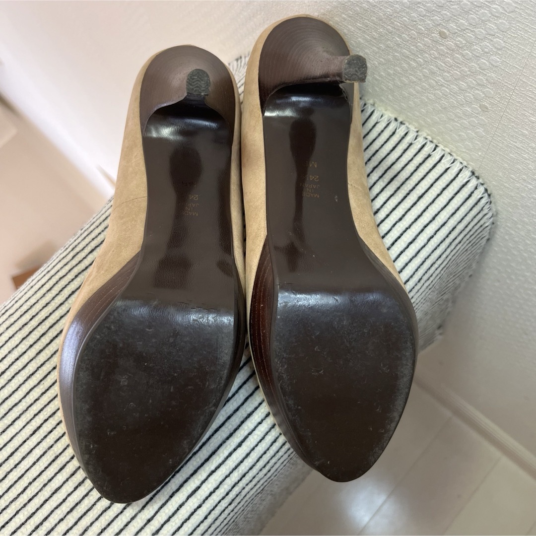DIANA Romache - 極美品 DIANA Romache スエードパンプス 24.5cmの通販