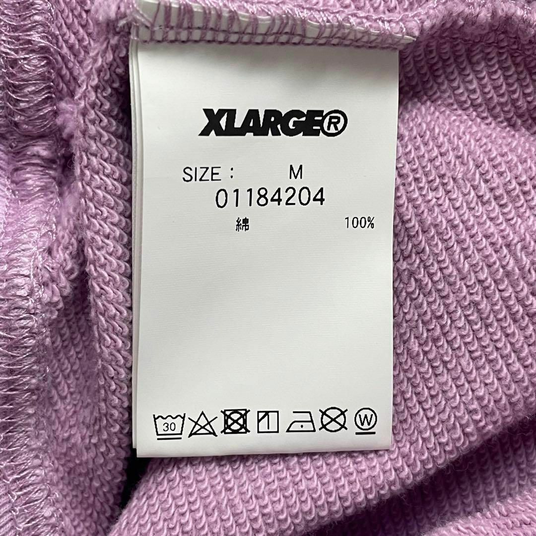 XLARGE   センター刺繍ロゴエクストララージ パーカー プル