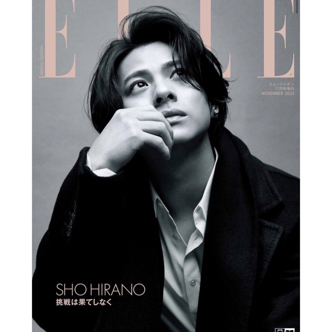 ELLE(エル)の ◎ ELLE JAPON  エル・ジャポン  　平野紫耀特別版  エンタメ/ホビーの雑誌(ファッション)の商品写真