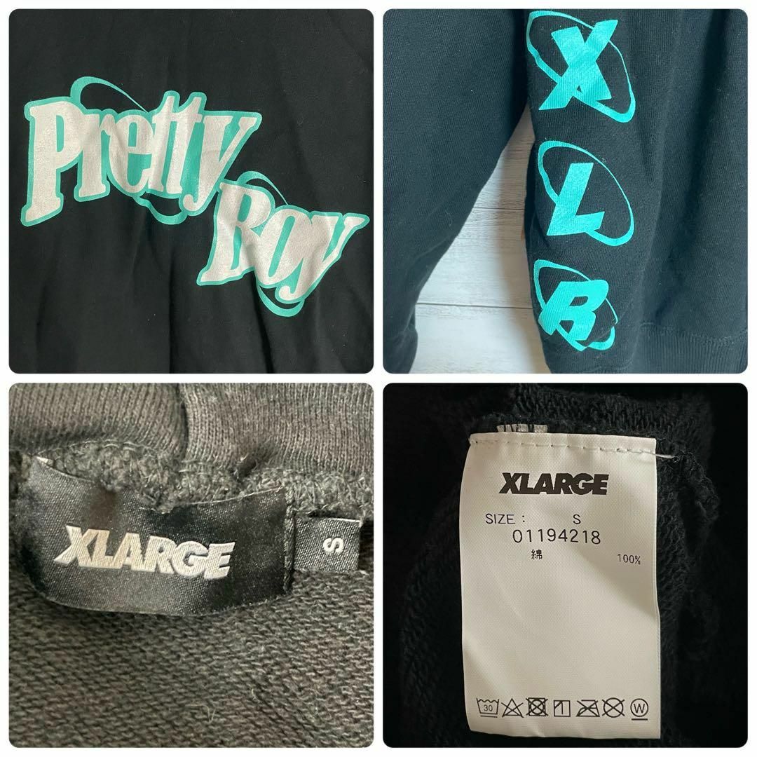 XLARGE(エクストララージ)の【Pretty Boy Gearコラボ】エクストララージ　パーカー　ゴリラロゴ メンズのトップス(パーカー)の商品写真