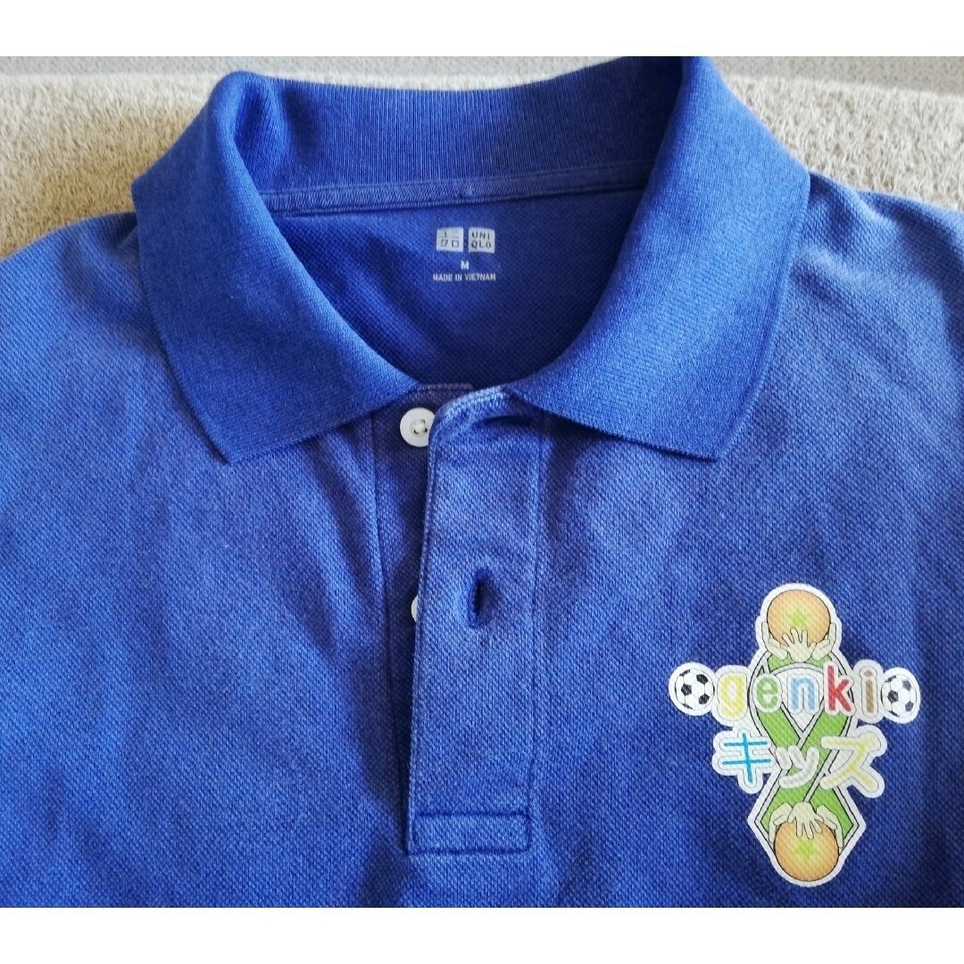 UNIQLO(ユニクロ)のユニクロ　ポロシャツ　ブルー色 メンズのトップス(ポロシャツ)の商品写真