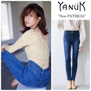 YANUK ヤヌーク NEW パトリシア スキニーデニム 新品 22 UCI
