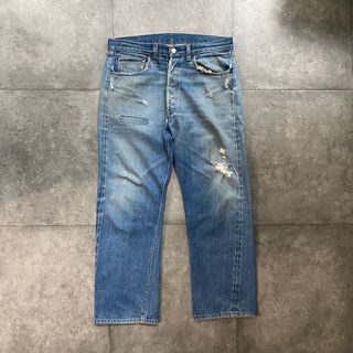 リーバイス(Levi's)の70s リーバイス501 66前期 34×32 USA製 赤耳(デニム/ジーンズ)