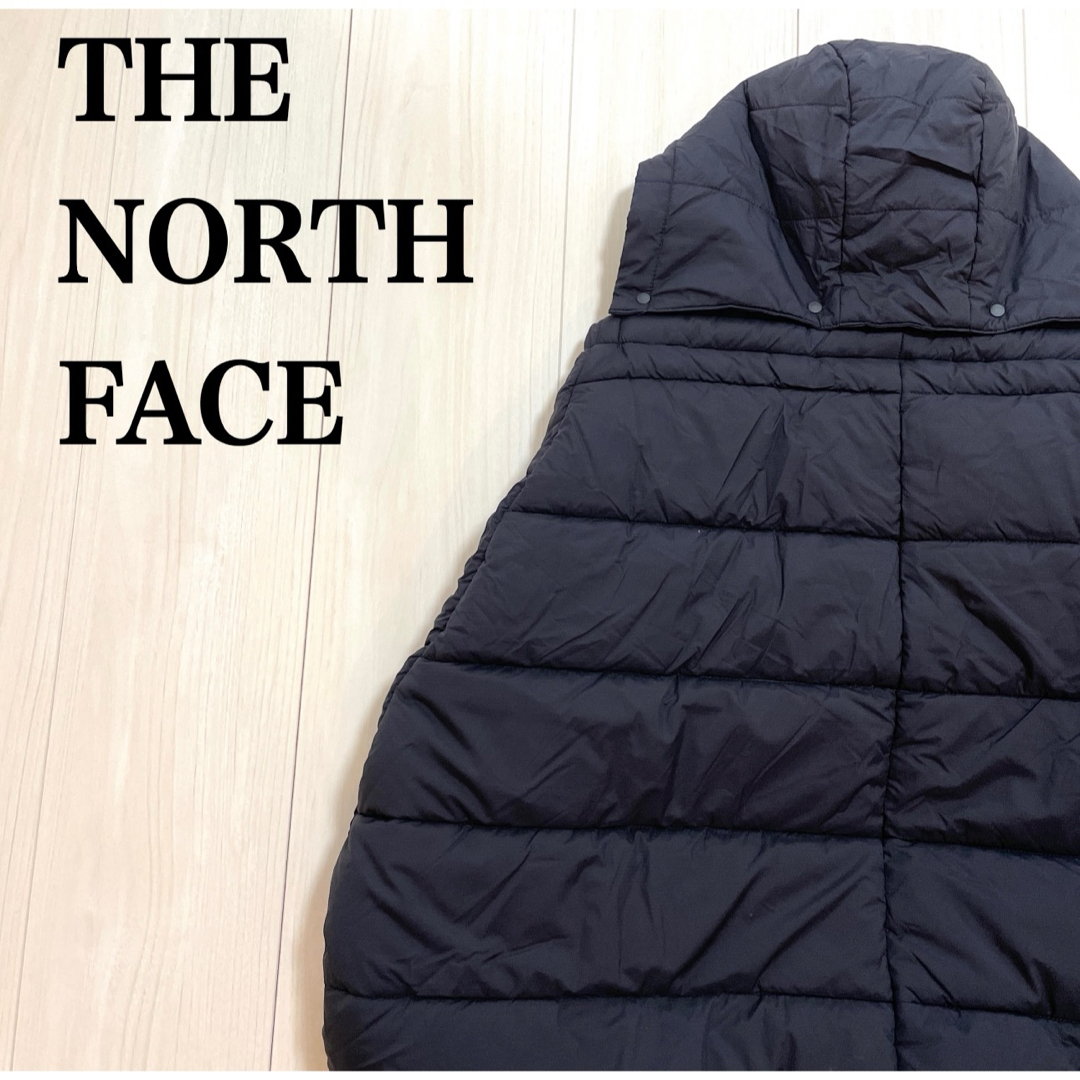 ノースフェイス ベビーシェルブランケット ブラック 黒 NNB72201 美品-