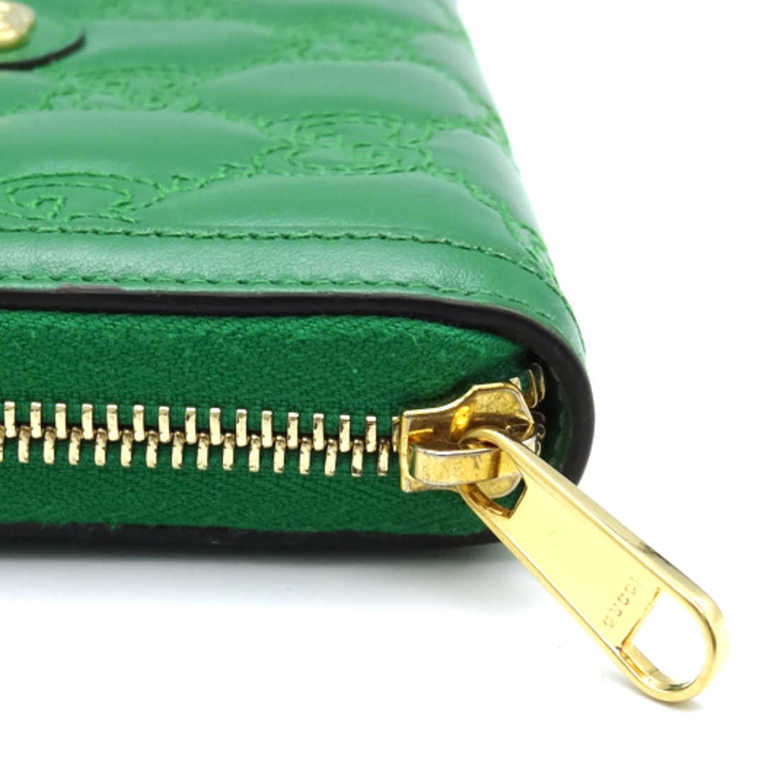 GUCCI - グッチ GGマトラッセ ジップアラウンドウォレット GUCCI - グッチ GGマトラッセ ジップアラウンドウォレット