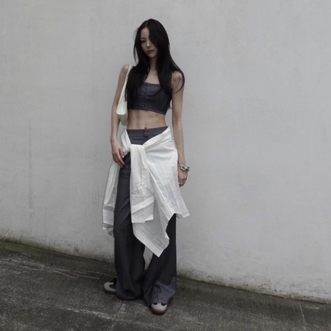 meltthelady bone bustier \u0026 layered pants