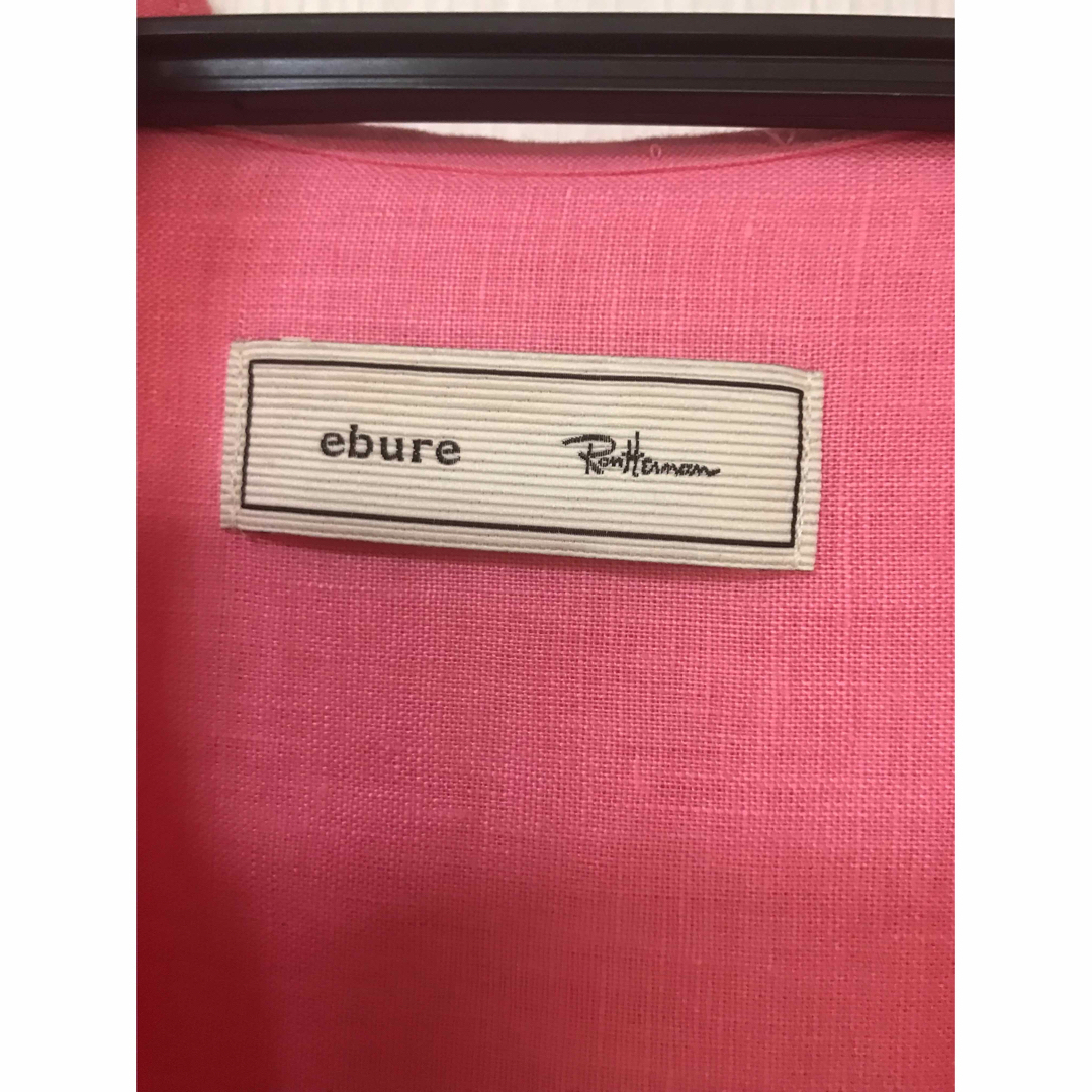 美品 ebure×ロンハーマン別注 ボタニカルワンピース ピンク 美品 ebure×ロンハーマン別注 ボタニカルワンピース ピンク