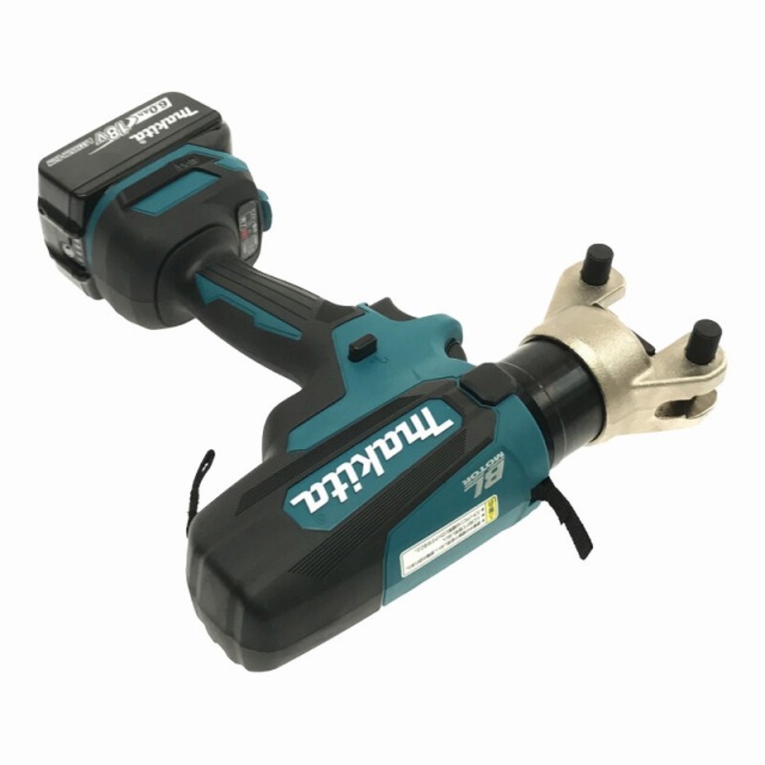 ☆未使用品☆makita マキタ 18V 充電式圧着機 TC300DRG バッテリー1個(6.0Ah) 充電器 ダイス ケース付 コードレス 圧着工具 78391