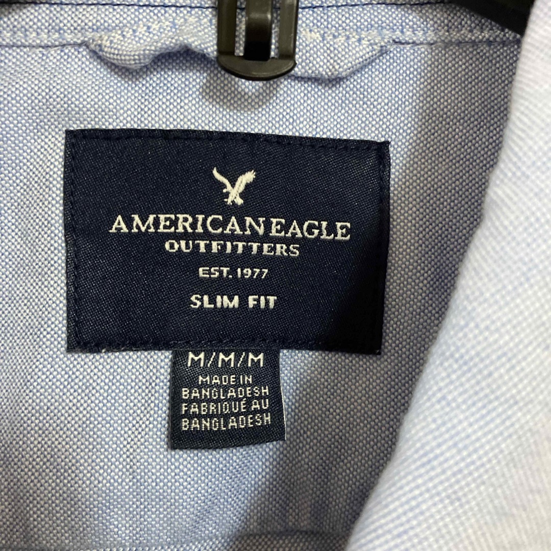 American Eagle(アメリカンイーグル)のアメリカンイーグル　シャツ　ブルー メンズのトップス(シャツ)の商品写真