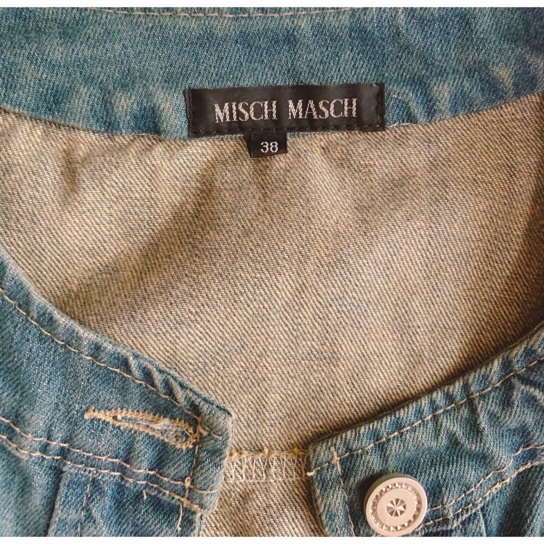 MISCH MASCH(ミッシュマッシュ)の❤️美品❤️MISHU MASHU Gジャン レディースのジャケット/アウター(Gジャン/デニムジャケット)の商品写真