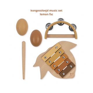 コドモビームス(こどもビームス)のkongessloejd Music Set／ミュージックセット　レモン(知育玩具)