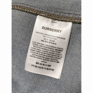 BURBERRY - 新品《 BURBERRY 》モノグラムモチーフ デニムシャツの通販
