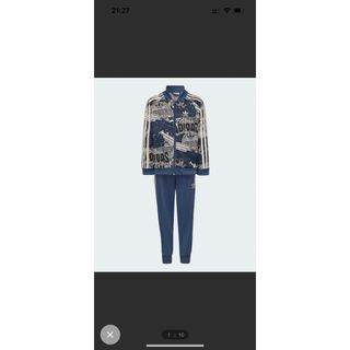 adidas - 【新品】総柄プリント トラックスーツ/adidas ジャージ上下 ...