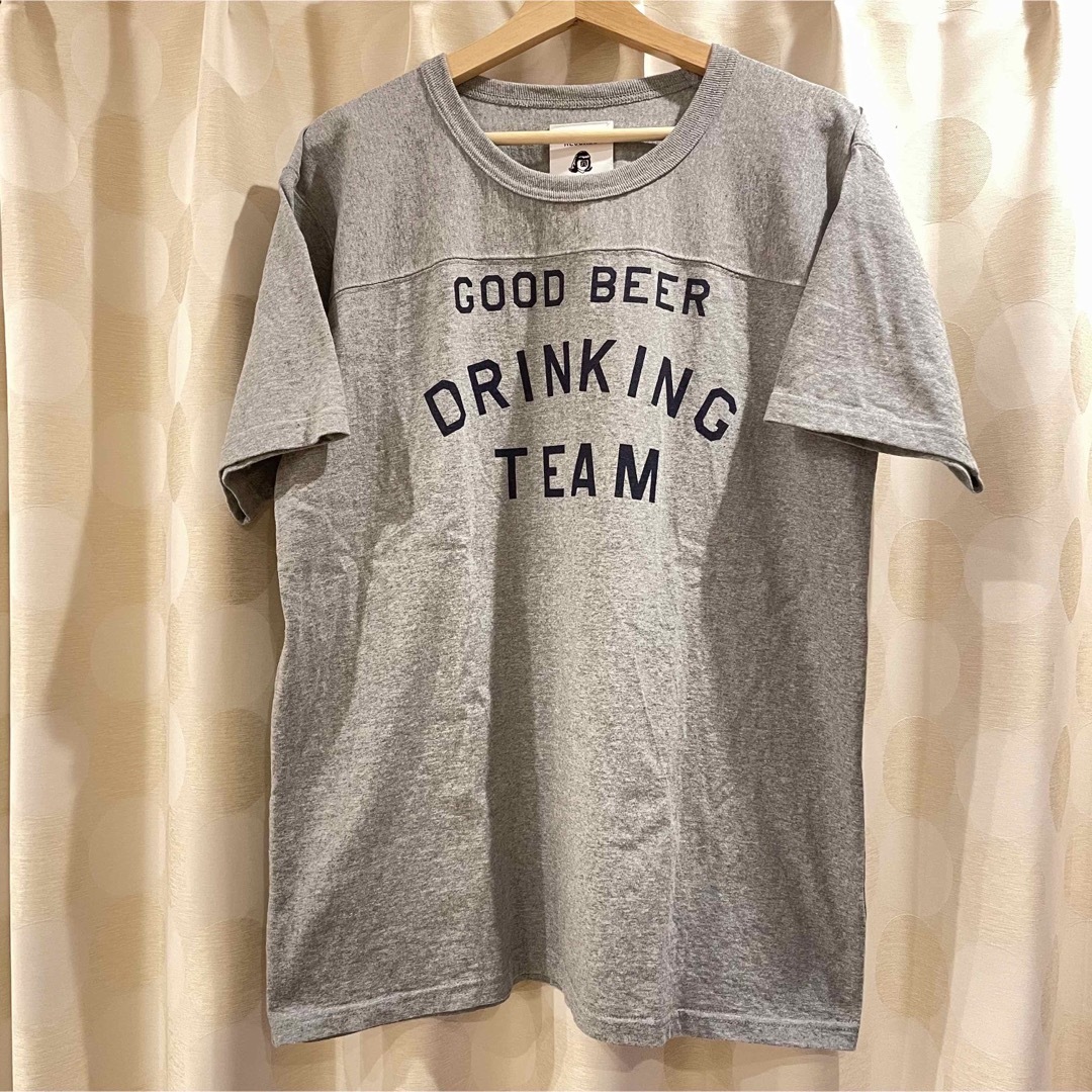 タコマフジレコード 美品 半袖 GOOD BEER フットボールTシャツ - T