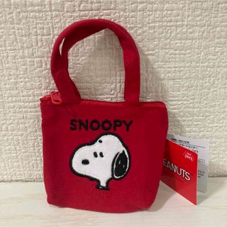 SNOOPY - ☆新品未使用品☆スヌーピー トートバッグ型 ミニポーチの