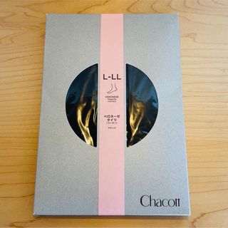 チャコット(CHACOTT)のChacott ベロネーゼ タイツ (フーター) ブラック L-LL 新品(ダンス/バレエ)