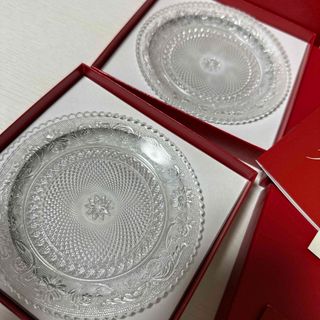 Baccarat バカラ クリスタル 皿 デザート プレート