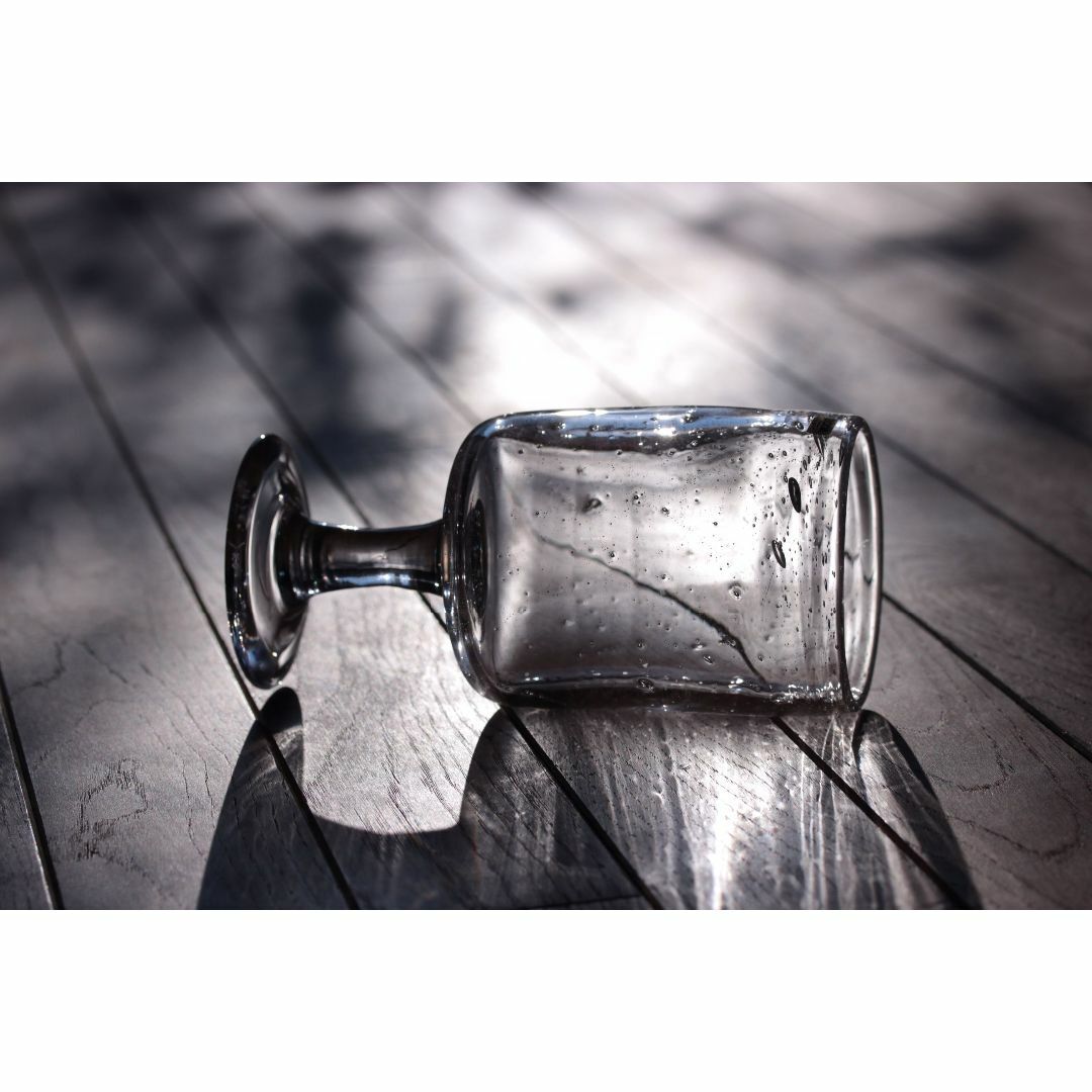 Lisa Larson(リサラーソン)のErik Hoglund エリックホグラン 花瓶 956200cl エンタメ/ホビーの美術品/アンティーク(ガラス)の商品写真