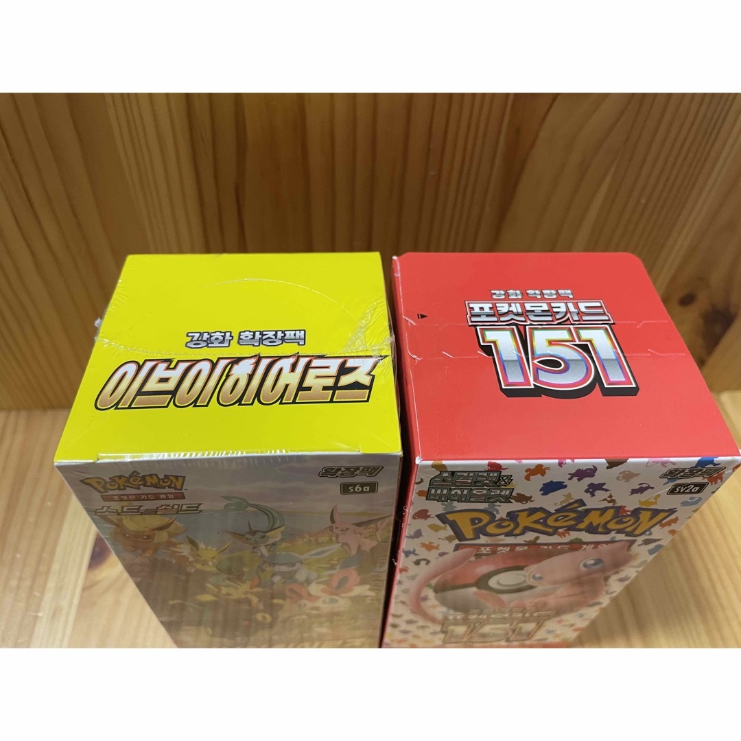 イーブイヒーローズ 3BOX 新品•未開封品 シュリンク付き