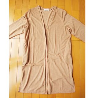 ショコラフィネローブ(chocol raffine robe)のchocol raffine robe レディース  ロングカーディガン 超美品(カーディガン)