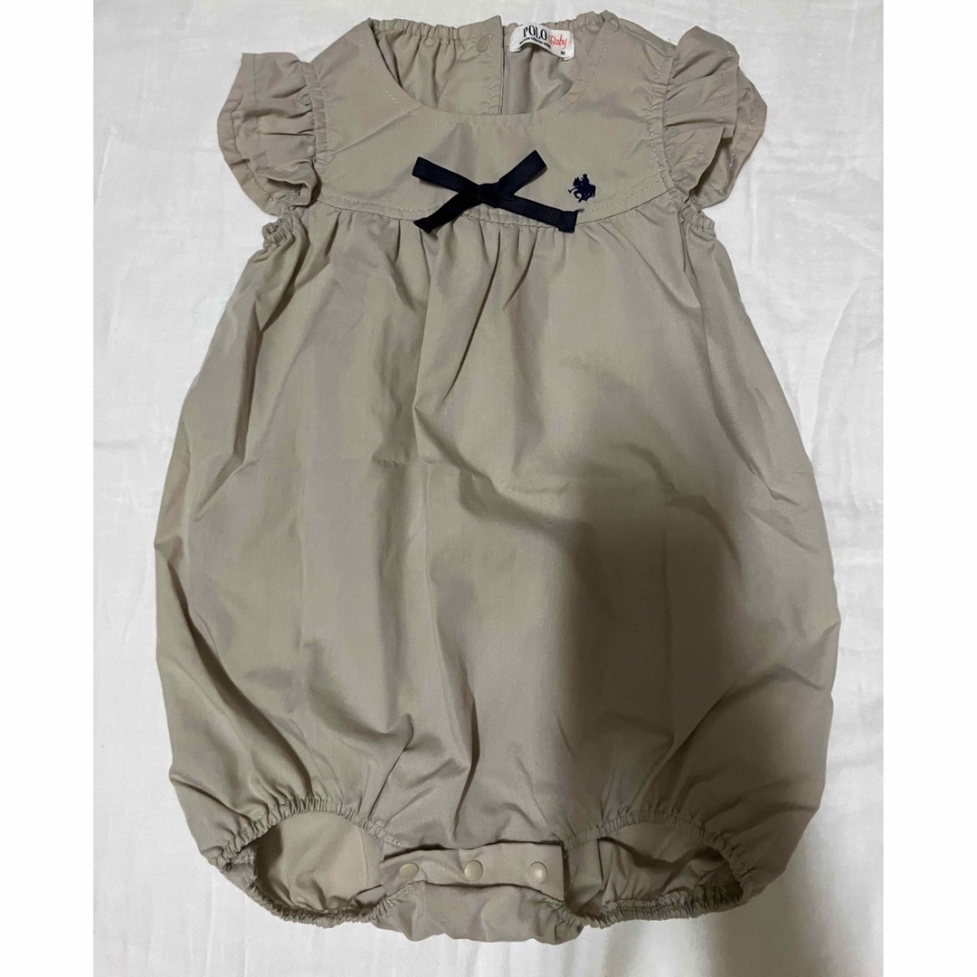 POLO（RALPH LAUREN）(ポロ)のpolo baby ロンパース　80cm キッズ/ベビー/マタニティのベビー服(~85cm)(ロンパース)の商品写真