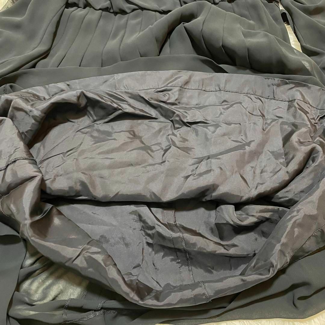 シャンティモア マキシ丈ワンピース 黒