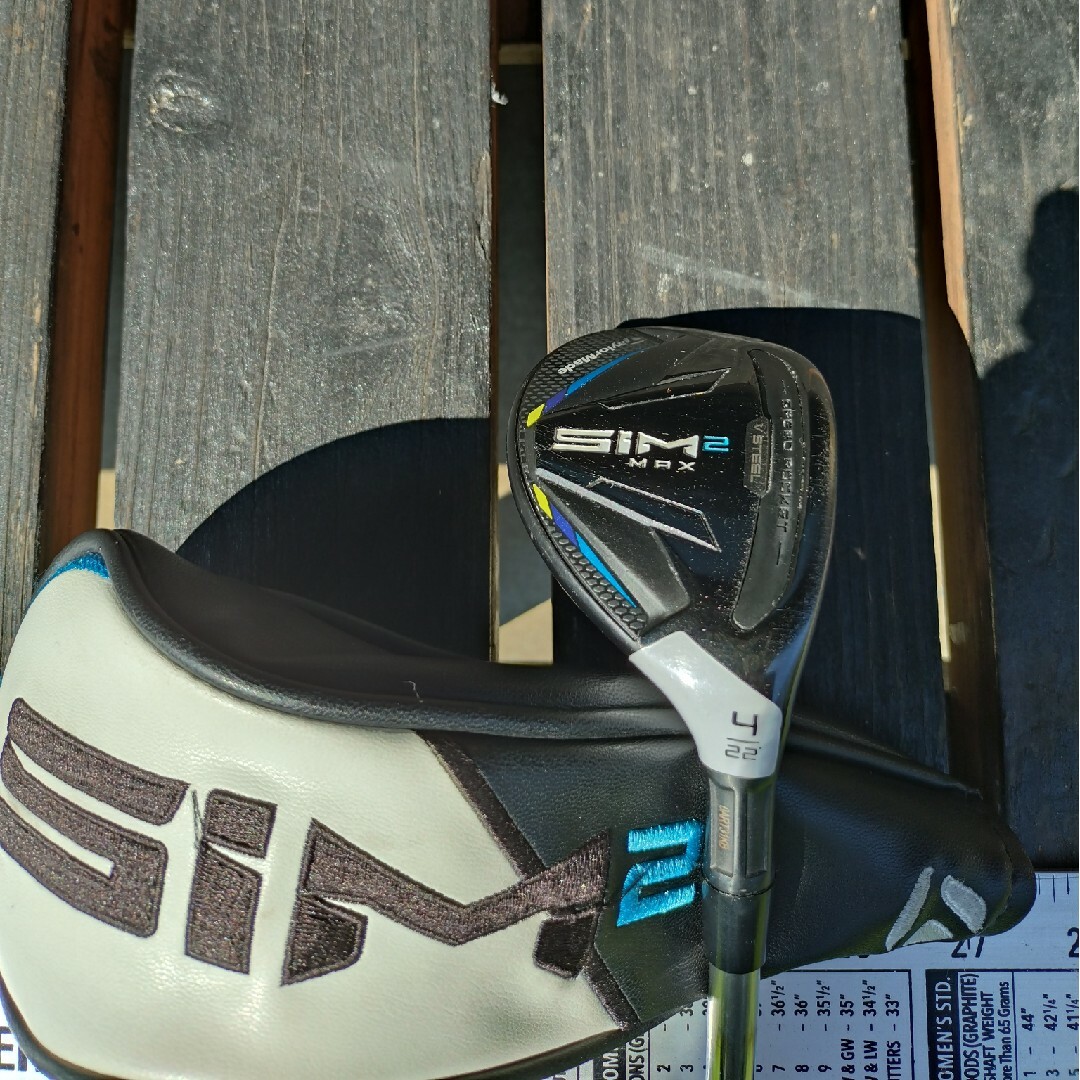 TaylorMade(テーラーメイド)のテーラーメイド SIM2 MAX 4U 22° レスキュー スポーツ/アウトドアのゴルフ(クラブ)の商品写真