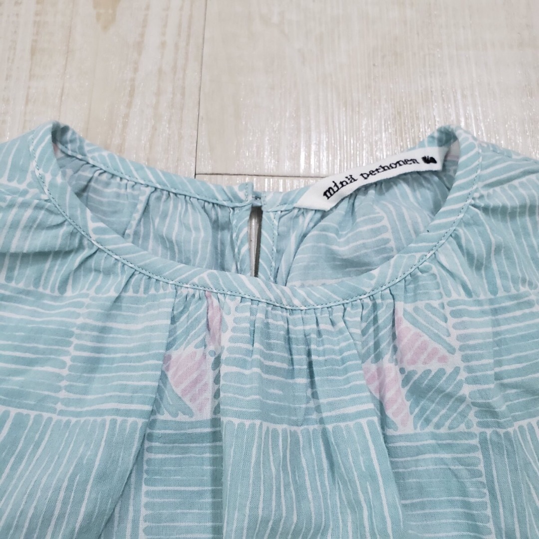 23ss ミナペルホネン kids プルオーバー シャツ ブラウス 130 - ブラウス