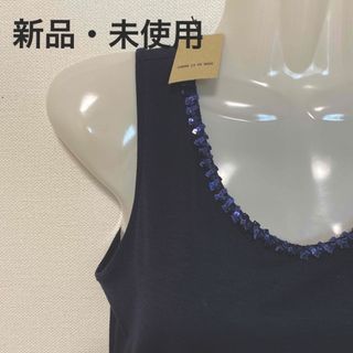 コムサデモード(COMME CA DU MODE)の新品・未使用　コムサ　COMME CA DU MODE タンクトップ　カットソー(カットソー(半袖/袖なし))