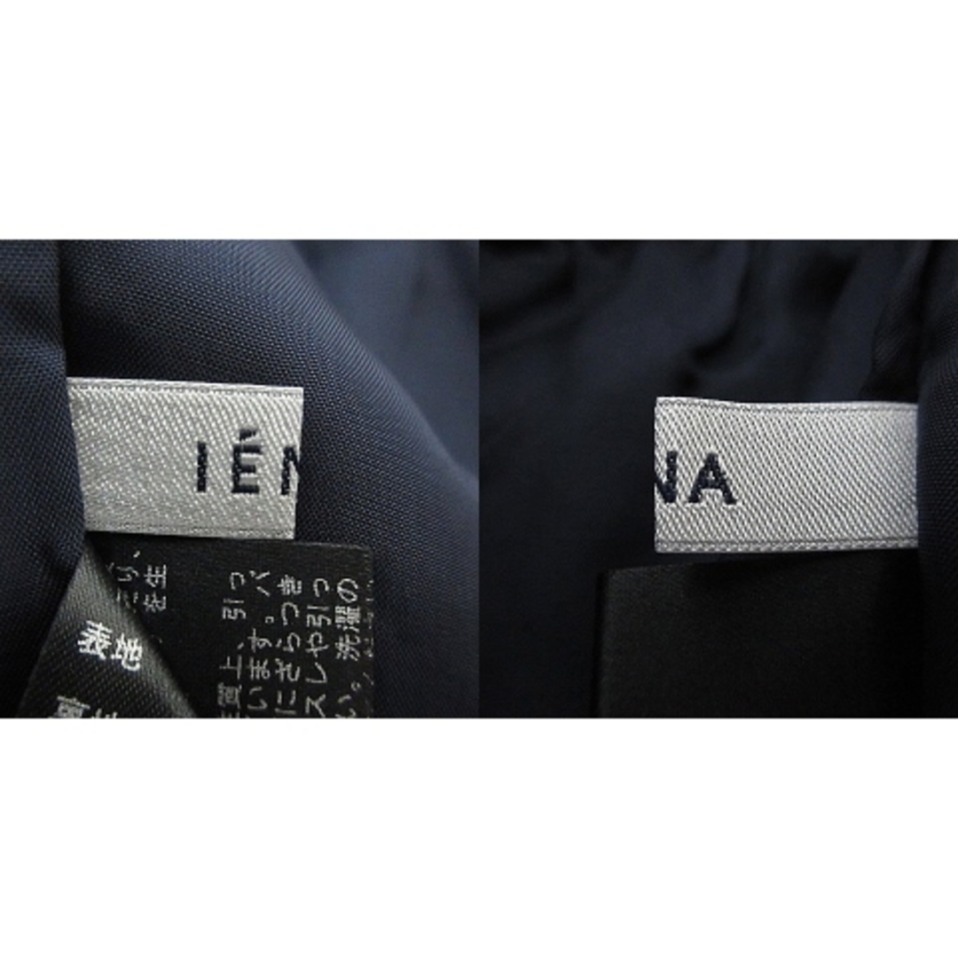 IENA - イエナ スカート タイト ミニ ウエストゴム ストライプ 38 紺