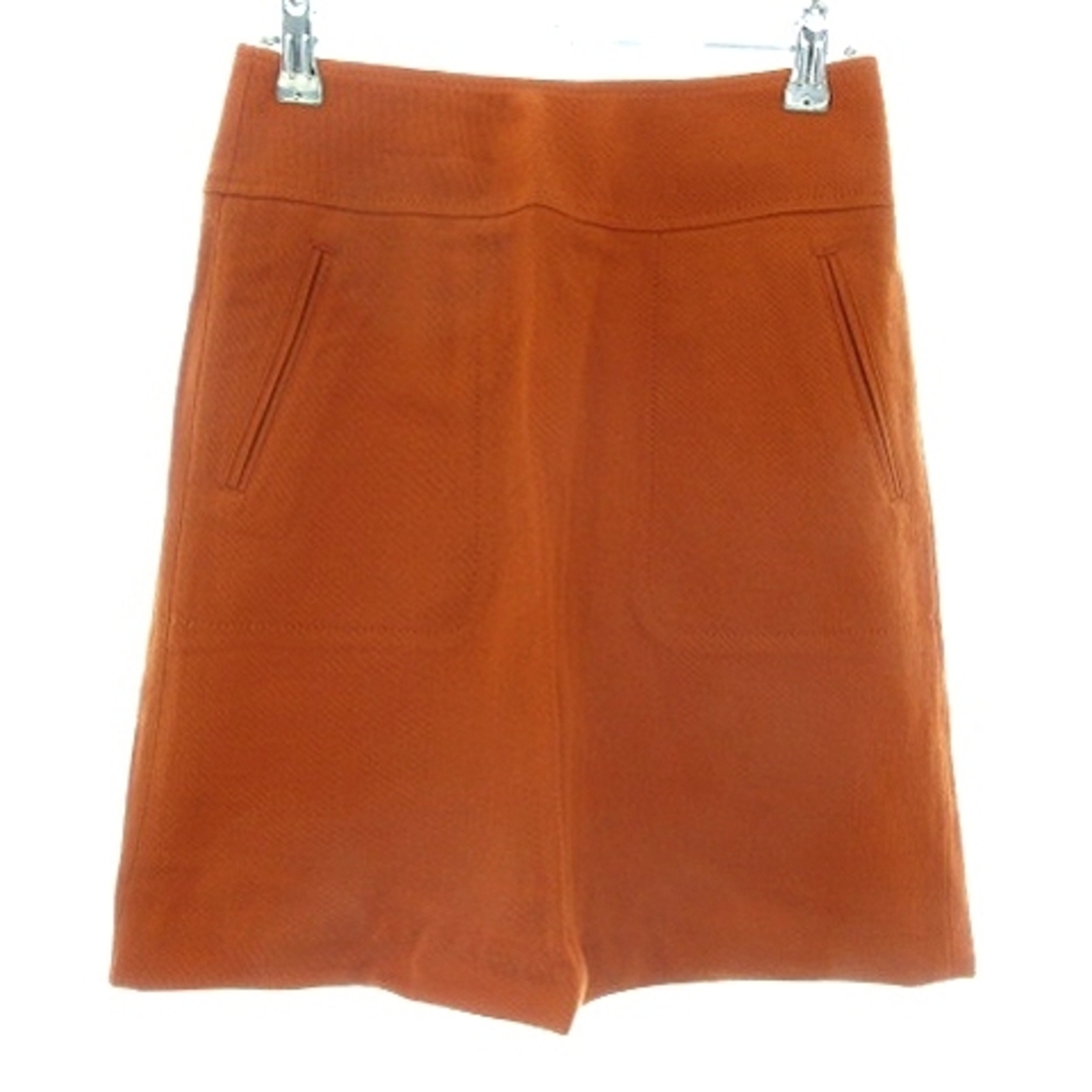 Ballsey(ボールジィ)のボールジー トゥモローランド スカート 台形 ひざ丈 36 オレンジ ボトムス レディースのスカート(ひざ丈スカート)の商品写真