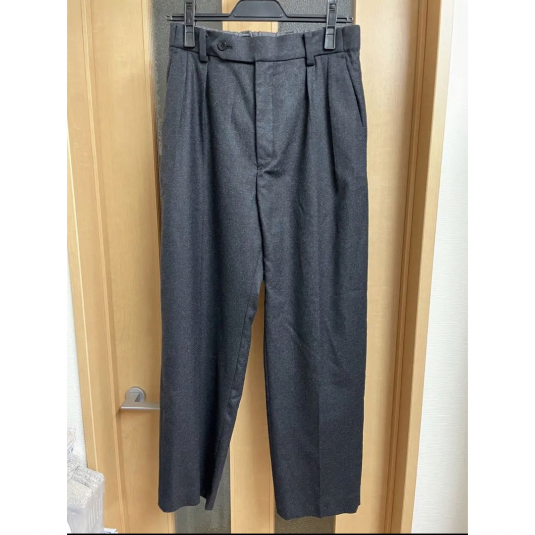 LlDNM Super100s STRAIGHT TROUSERS サイズS 6