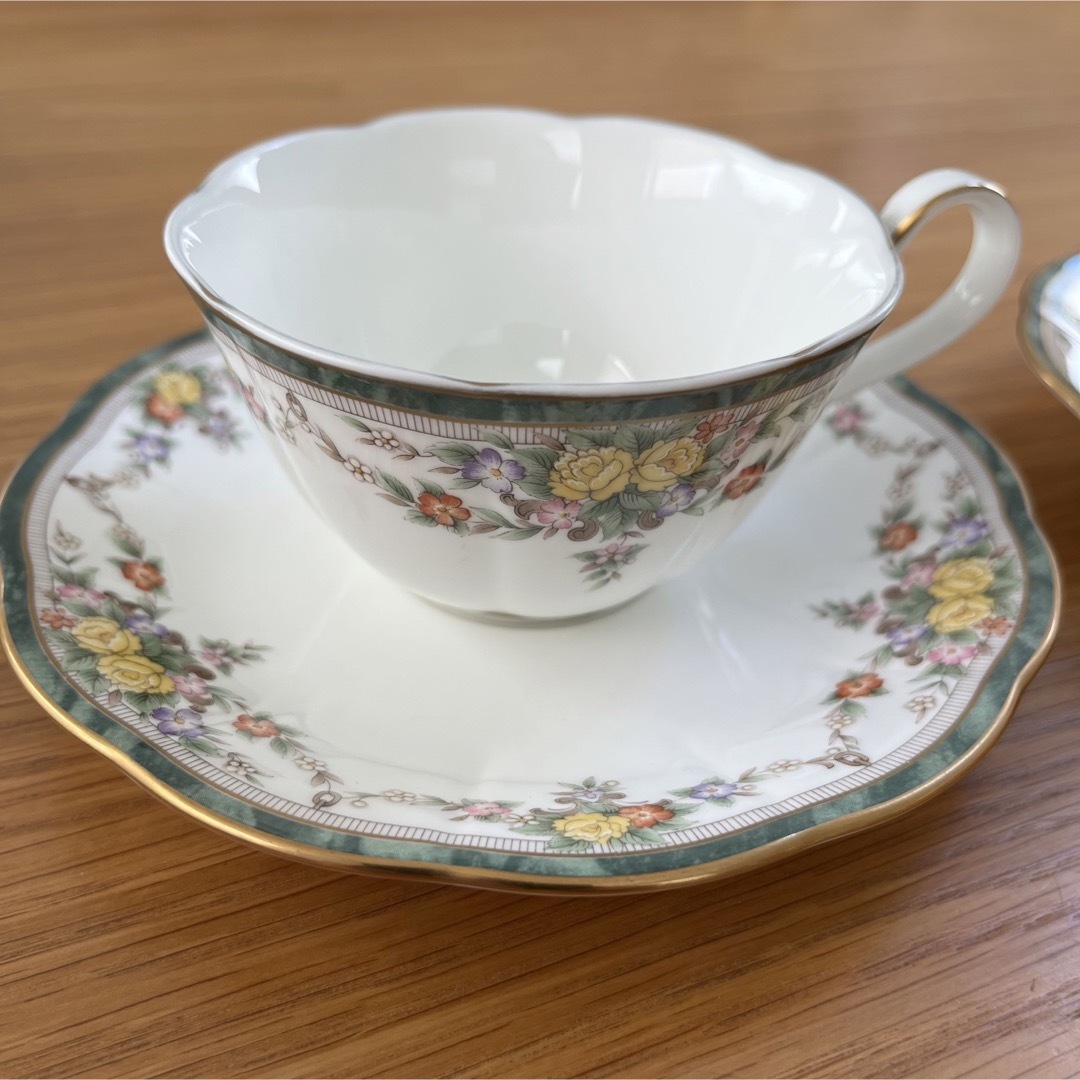 Noritake - Noritake カップ&ソーサー 2セットの通販 by ふりるとまと ...