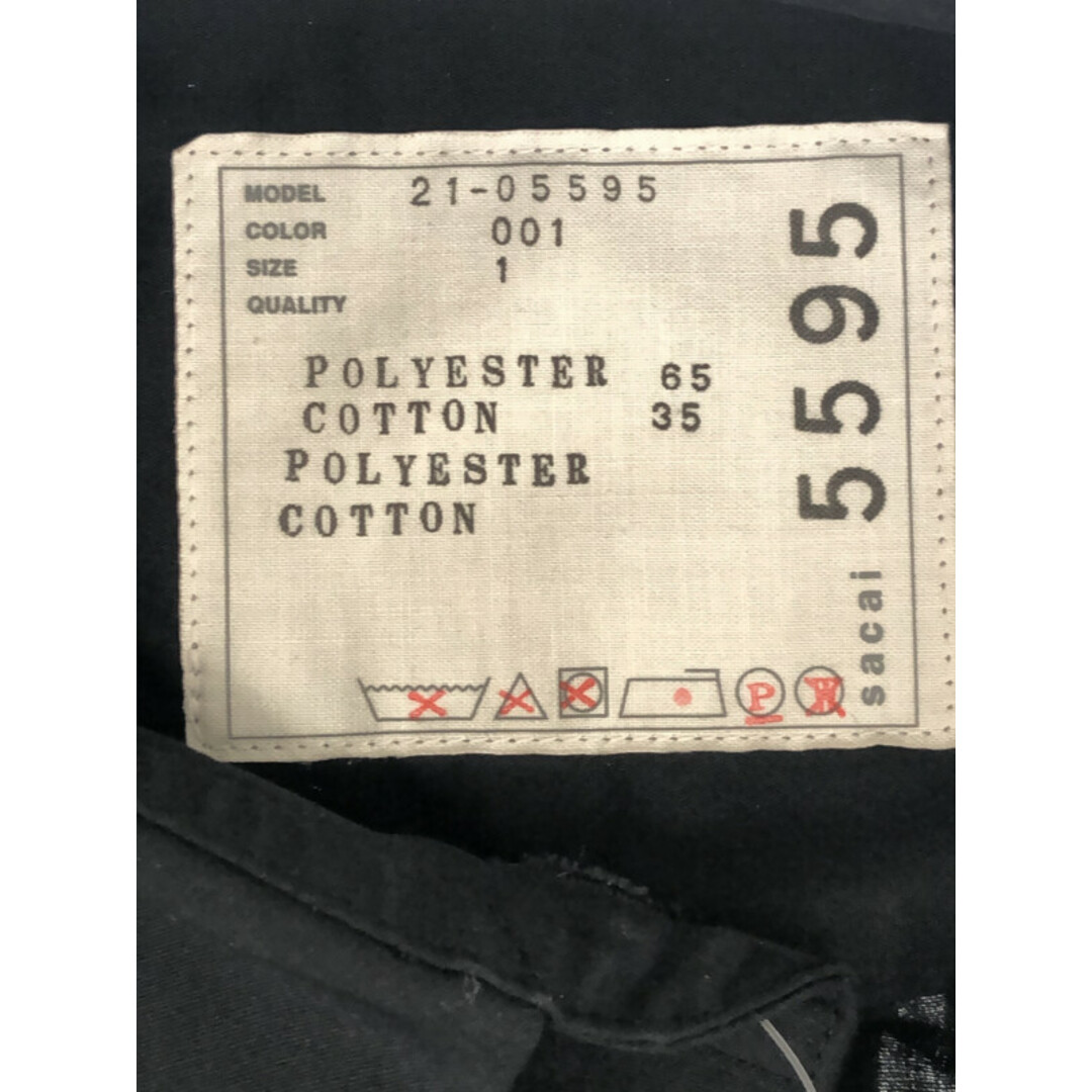 sacai - sacai サカイ 21SS レースドッキングショートスリーブシャツ