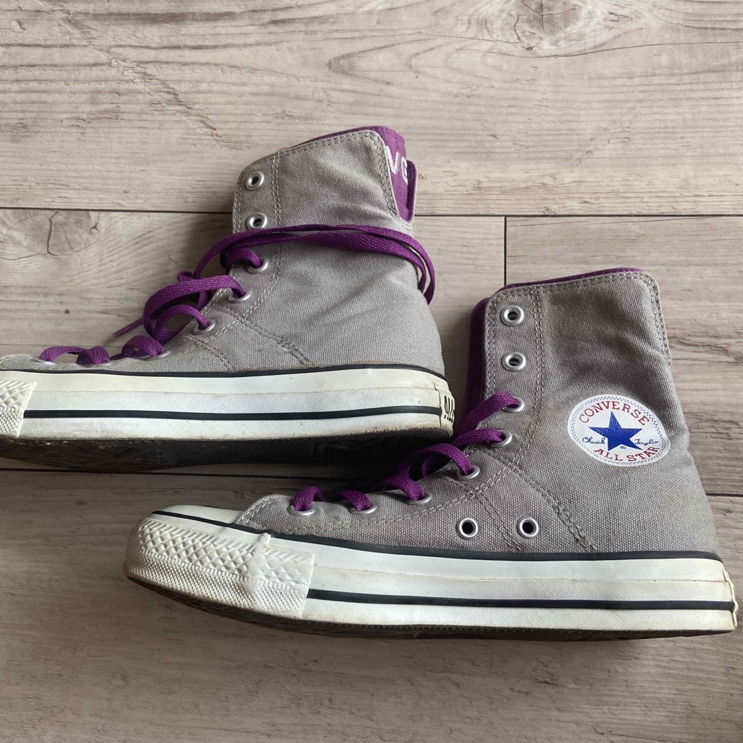 ALL STAR（CONVERSE）(オールスター)のconverse オールスター　バイカラー　ハイカット　レア レディースの靴/シューズ(スニーカー)の商品写真