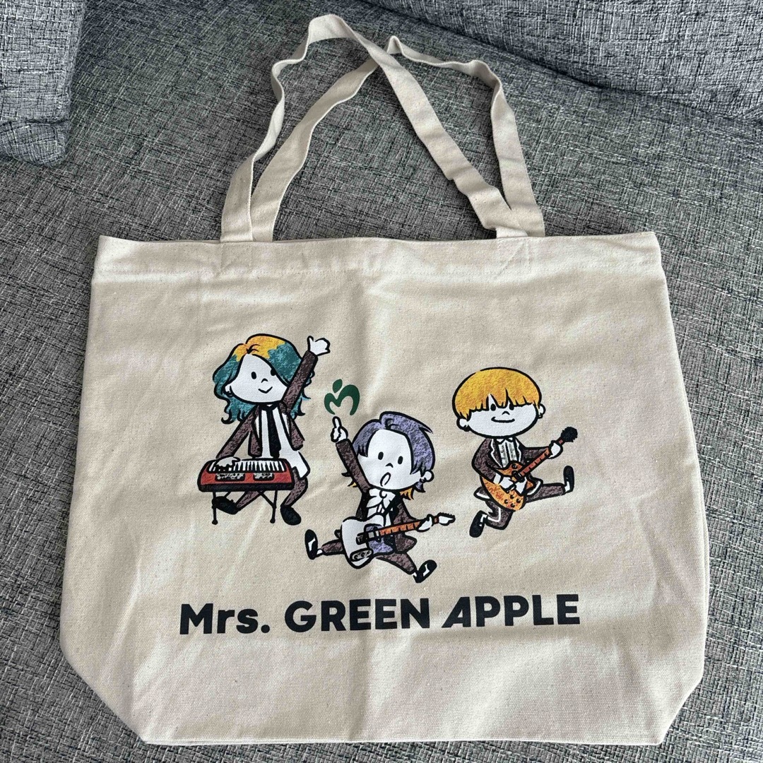 Mrs. GREEN APPLE トートバッグ