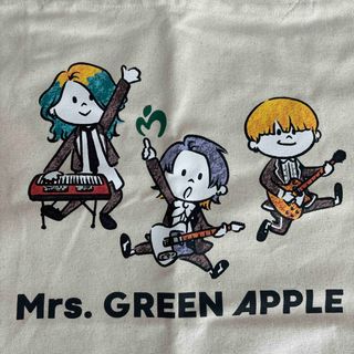 Mrs. GREEN APPLE トートバッグの通販 by リンゴ|ラクマ