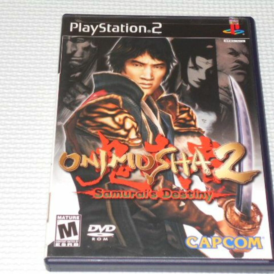 PS2★ONIMUSHA 2 Samurai's Destiny 海外版 北米版