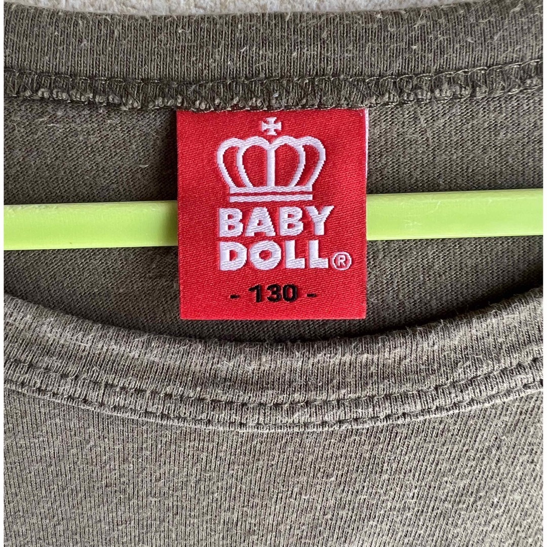 BABYDOLL(ベビードール)のBABY DOLL  長袖Tシャツ　130cm  2枚セット キッズ/ベビー/マタニティのキッズ服男の子用(90cm~)(Tシャツ/カットソー)の商品写真