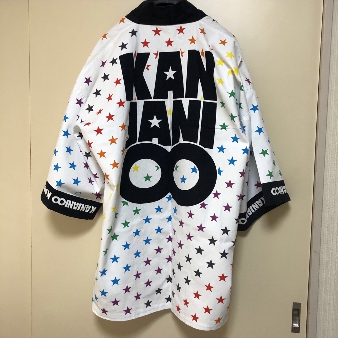 関ジャニ∞(カンジャニエイト)の関ジャニ KANJANI ∞  LIVE法被  ホワイト   純コットン エンタメ/ホビーのタレントグッズ(アイドルグッズ)の商品写真